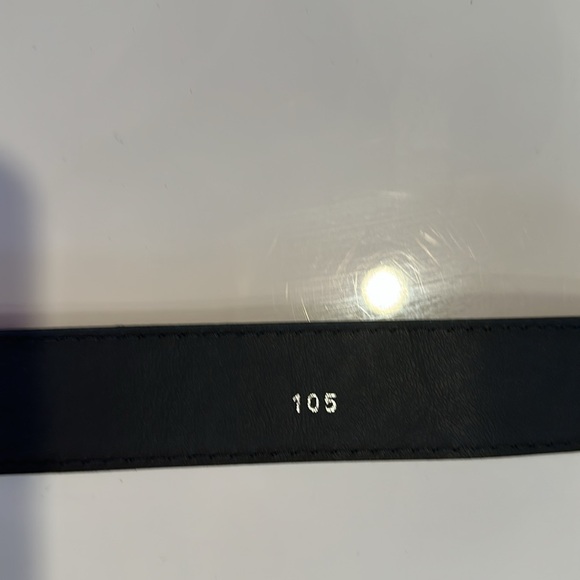 Dark brown basket weave stamp belt - Picture 4 of 4